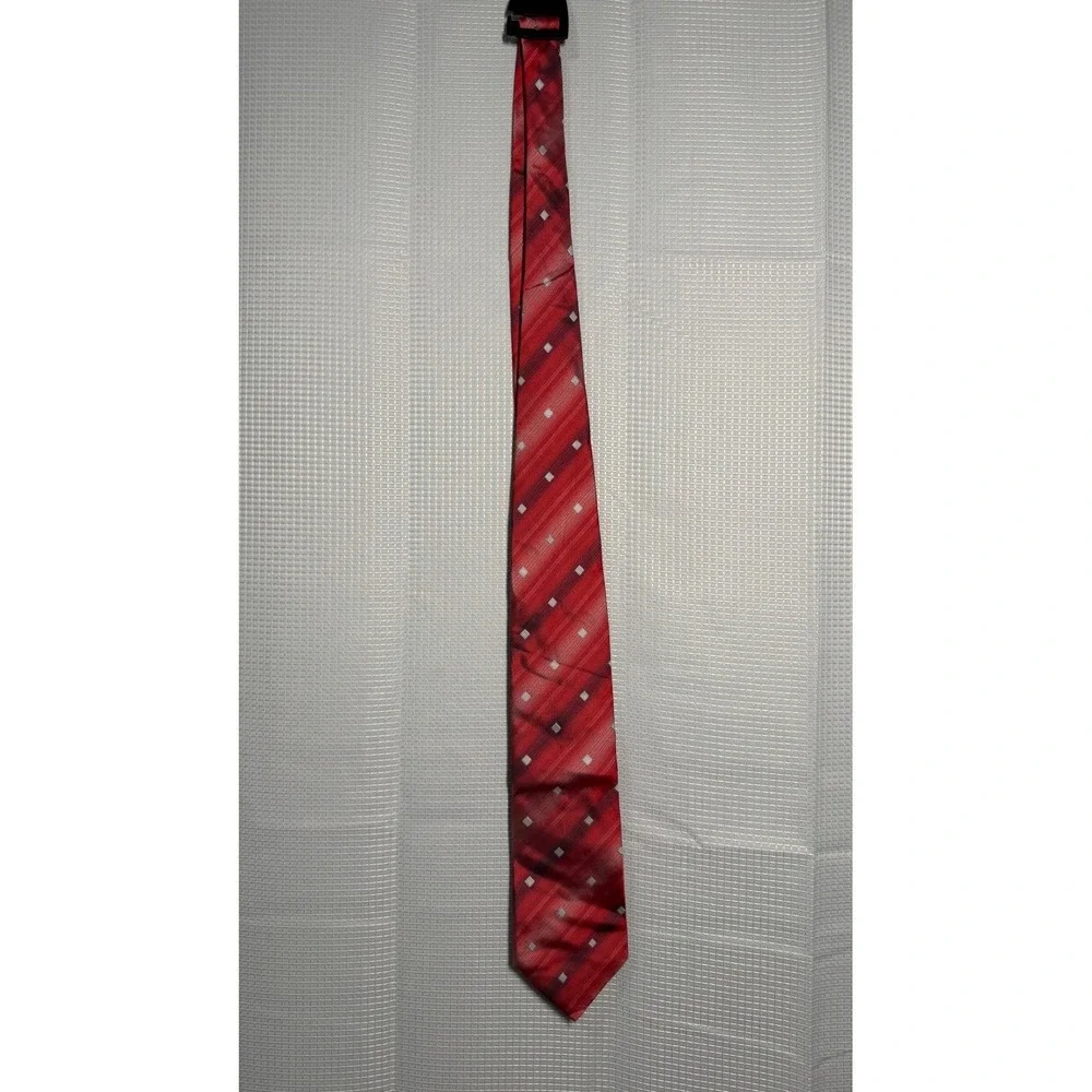 Barrington Alexandre London Silk Necktie Lot 3 OS Multicolor Geometric Paisley